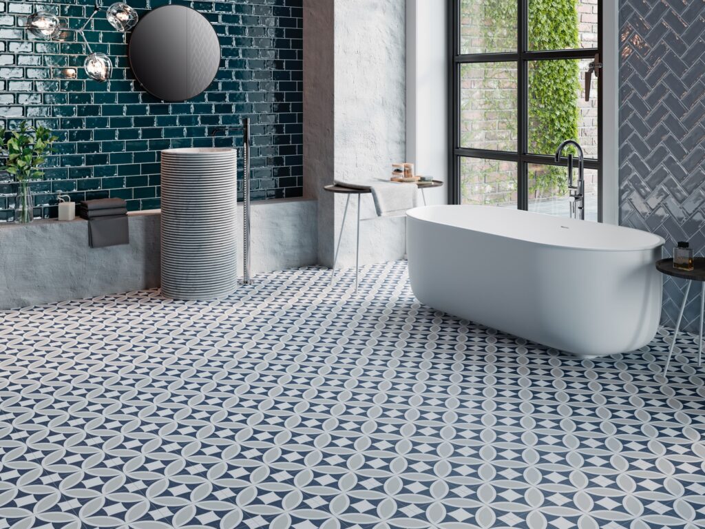 GLAMOUR Gris 7,5x15 cm / GLAMOUR Marino 7,5x15 cm