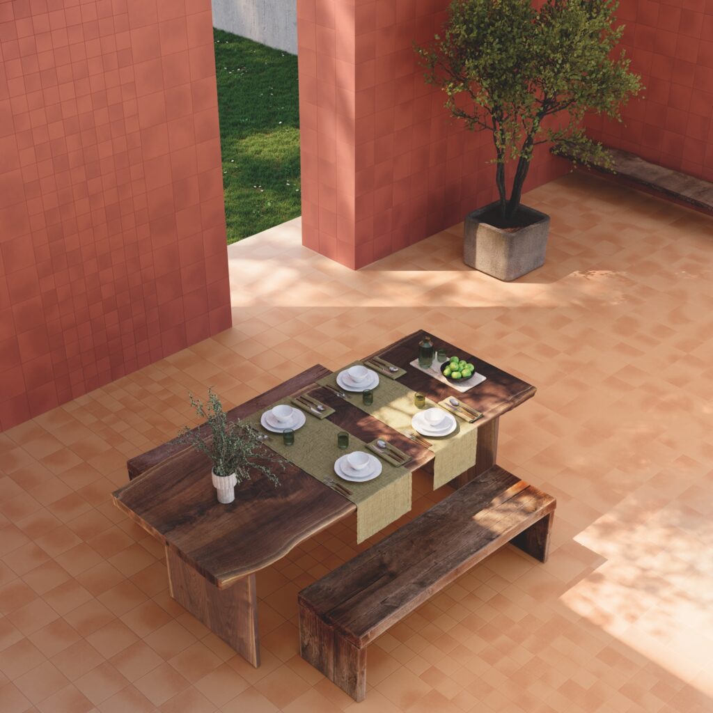 VELVET Cotto 20x20 cm / VELVET Mostaza 20x20 cm / Block VELVET Cotto 20x20 cm / Block VELVET Mostaza 20x20 cm