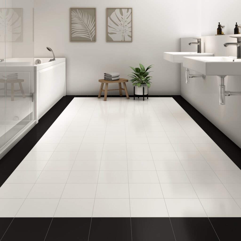 PLAKA White PK 20x20 cm / PLAKA Black PK 20x20 cm